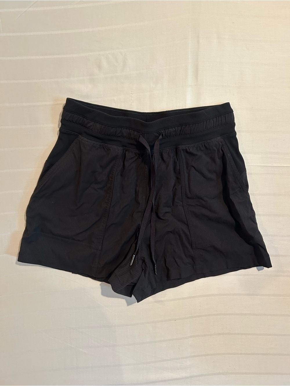 lululemon athletica Black Women's Athletic Drawstring Dance Studio Shorts